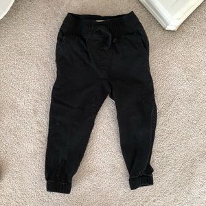 Black woven jogger pants Tucker + Tate 2T
